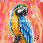 Разноцветный попугай Ара